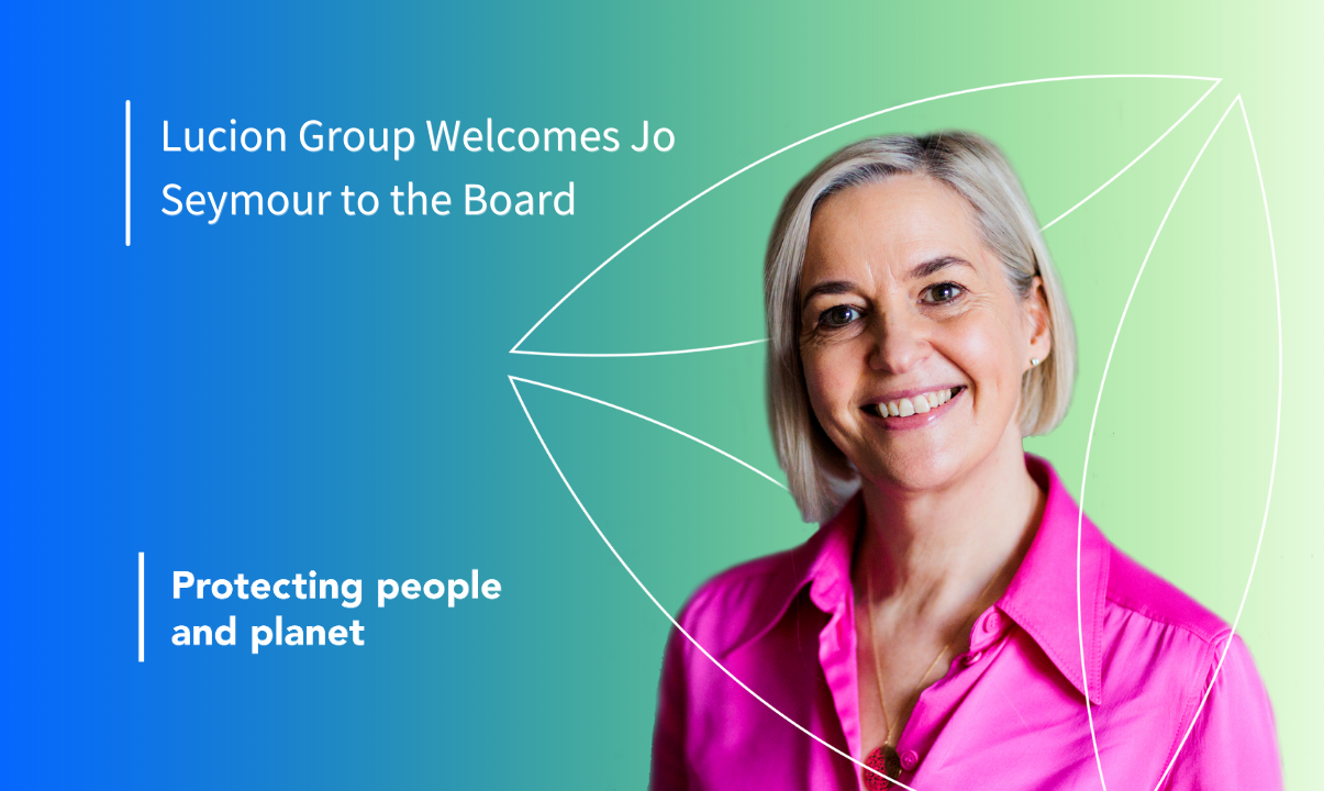 Lucion Group Welcomes New Chief Financial Officer, Jo Seymour, to the Board.